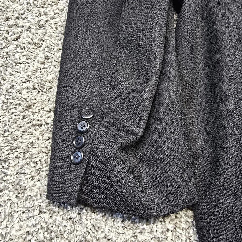 Gianni Versace Tessuti Mens Blazer Sports Coat Size 52L Black